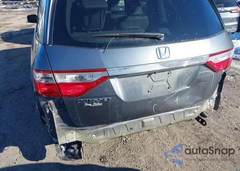 2011 Honda Odyssey Ex-L z USA, uszkodzony, nr VIN 5FNRL5H67BB040827